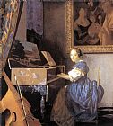 Lady Seated at a Virginal